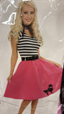 Adult Plus Pink Poodle Dress Costume 3XL0