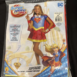 Brand New DC Super Hero Girls Deluxe Supergirl Child Costume Size Med 8-102