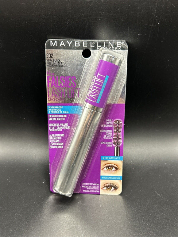 Maybelline New York Falsies Lash Lift Waterproof Mascara 0.29 oz 202 Very Black