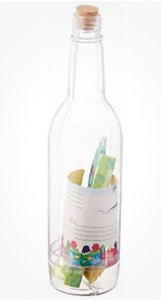 Invitation In A Bottle (each) - Party Supplies