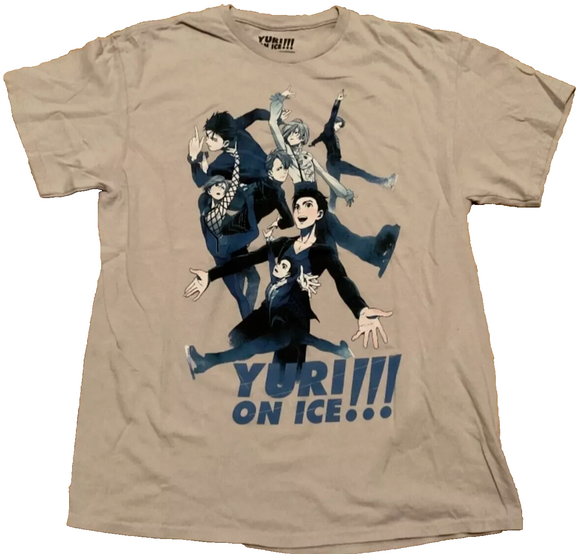 Yuri On Ice, anime graphic t-shirt, Lootwear exclusive, Size L