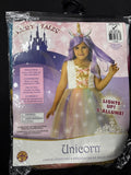 Rainbow Unicorn Girls Costume Size Small 4-62