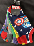 Bioworld Marvel Comics the Avengers Chibi Juniors/Womens 6 Pack Ankle Socks