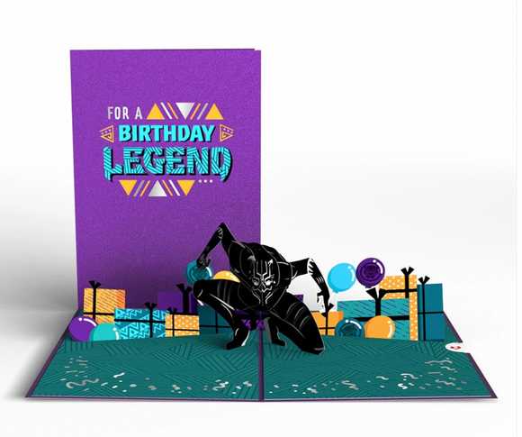 Marvel's Black Panther Birthday Legend Pop-Up Card Lovepop