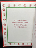 Merry Christmas Godchild Greeting Card w/Envelope