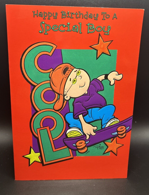 Happy Birthday to a Special Boy Greeting Card w/Envelope