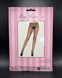 Leg Avenue Fishnet Moon Industrial Crotchless Adult Sizes Black Leg Avenue 1408