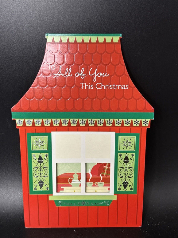 Merry Chrsitmas Greeting Card w/Envelope