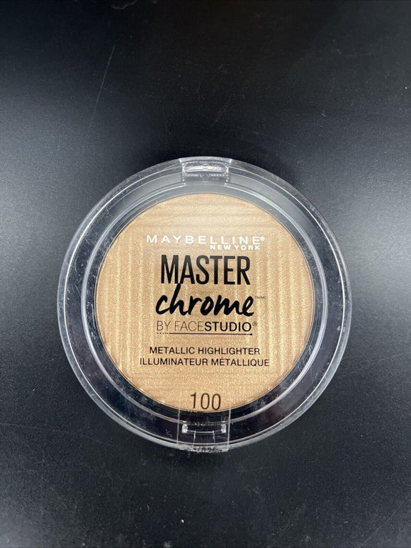 Maybelline Master Chrome Metallic Highlighter #100 MOLTEN GOLD