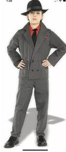 Boys Small 4-6 Gangster Costume 20's Rubies Halloween Suit