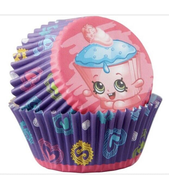 Shopkins 50 Baking Cups Party Cupcakes Liners Wilton