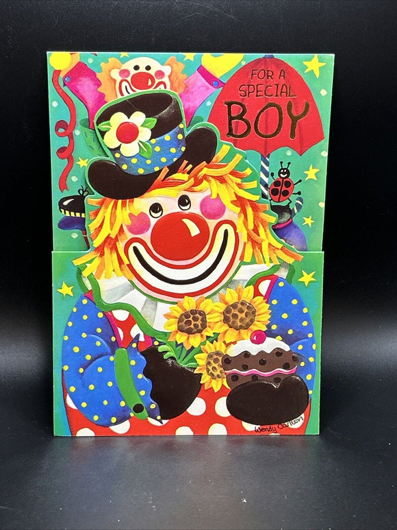 Happy Birthday Special Boy Greeting Card w/Envelope
