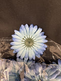 Lot Of 12 4” Blue Daisy Craft Flowers w/ 1” Center Rhinestone3