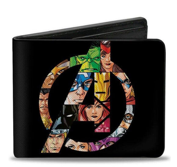 Mens Avengers Beyond Earth Mightiest Bifold Walllet Buckle Down