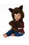 Infant & Toddler WEREWOLF COSTUME 3T-4T NEW 2pc Jumpsuit Headpiece Wolf0