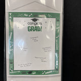 Green Graduation Sign-in Sheet 19x24”