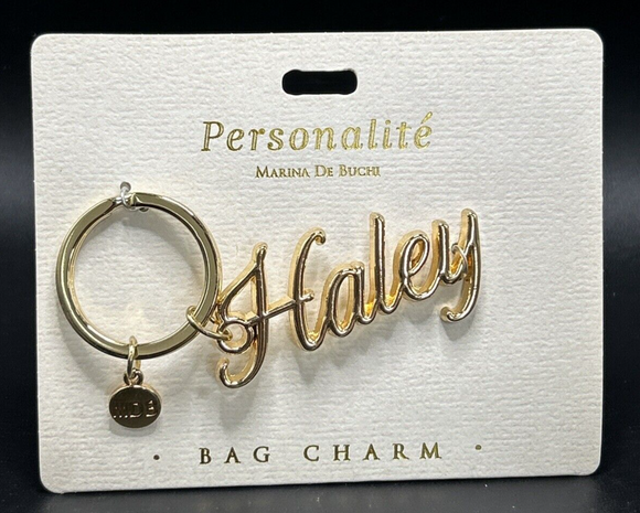 Personalite Marina De Buchi Personalized Bag Charm Haley