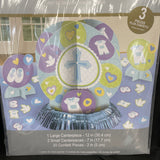 Religious 'Sweet Christening' Blue Table Decorating Kit (23pc)