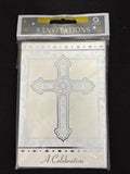Confirmation Religious Cross Invitations (8ct)0