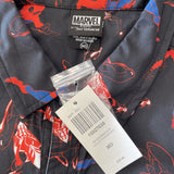 Our Universe Marvel Spider-Man Allover Woven Button-Up Medium