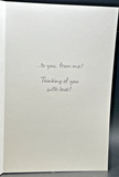 Thinking Of You Greeting Card w/Envelope1