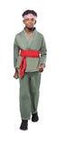 Karate Kid Legends Li Fong Costume for Kids Size Large 10-120