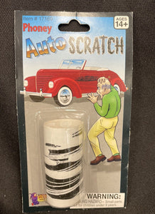 FORUM NOVELTIES - PHONY AUTO SCRATCH - GAG GIFT FUN PARTY JOKE TOY