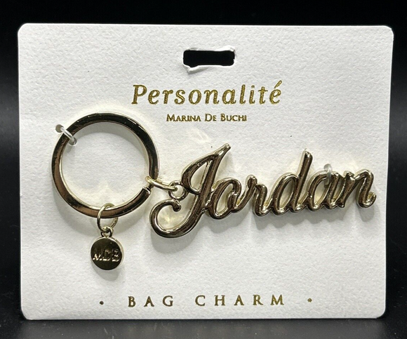 Personalite Marina De Buchi Personalized Bag Charm Jordan