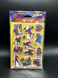 Collectible Marvel Spiderman Stickers - 26 stickers on 2 sheets