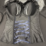 Catwoman corset top size small, dress up, sexy costume,1