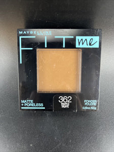 Maybelline New York Fit me Pressed Powder Foundation Matte 362 Truffle 0.29oz