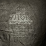 Marvel Love And Thunder Mens Tshirt Large