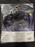 Adult Razor Pixie Purple & Black Halloween Wig2