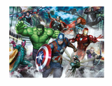 Buffalo Games 400-piece Family Time Marvel Avengers Assemble Jigsaw Puzzle