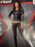 DELUXE BLACK WIDOW ADULT WOMENS SUPERHERO MARVEL COSTUME Medium 10-145