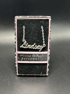 Marina DeBuchi "Lindsey" Necklace Silver Plated 15 +3 extender NEW
