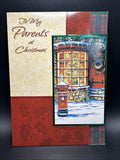 For Parents on Christmas Greeting Card w/Envelope