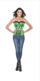 The Riddler Adult Corset  Small 2-6 Rubies0