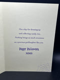 Happy Halloween Goddaughter Greeting Card w/Envelope