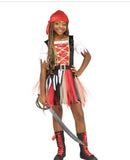 QUEEN of SEAS Halloween Costume Girls Large 10-12