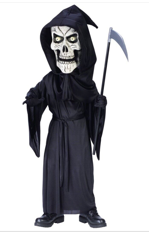 Bobblehead Reaper Child Costume by Spirit Halloween Kids Medium 8-10