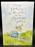Happy Birthday Greeting Card w/Envelope0