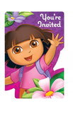 Dora the Explorer Flower Adventure Invitations-8ct-Party supplies-birthday(B)