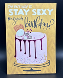 Happy Birthday Greeting Card w/Envelope