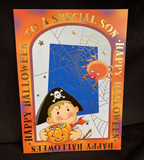 Happy Halloween Son Greeting Card w/Envelope