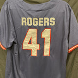 Marvel The Avengers Captain America Rogers Shield Jersey Size L