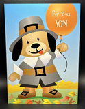 Happy Thanksgiving Son Greeting Card w/Envelope
