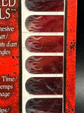 FANTASY MAKERS* Wicked Nails PIT OF FIRE Self-Adhesive Nail Strips HALLOWEEN