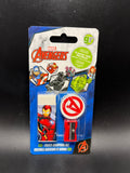 Marvel Iron Man Avengers Eraser Pencil Sharpener 3 PCs Set