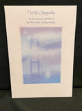 Sympathy Greeting Card w/Envelope Designer Greetings NEW